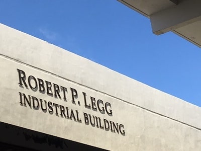 2018 Robert P. Legg Industrial Building Dedication 2